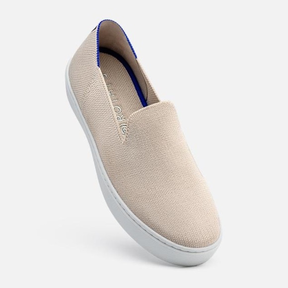 ROTHY’S The Original Sneaker Sand Textile Washable Shoes - Picture 1 of 14